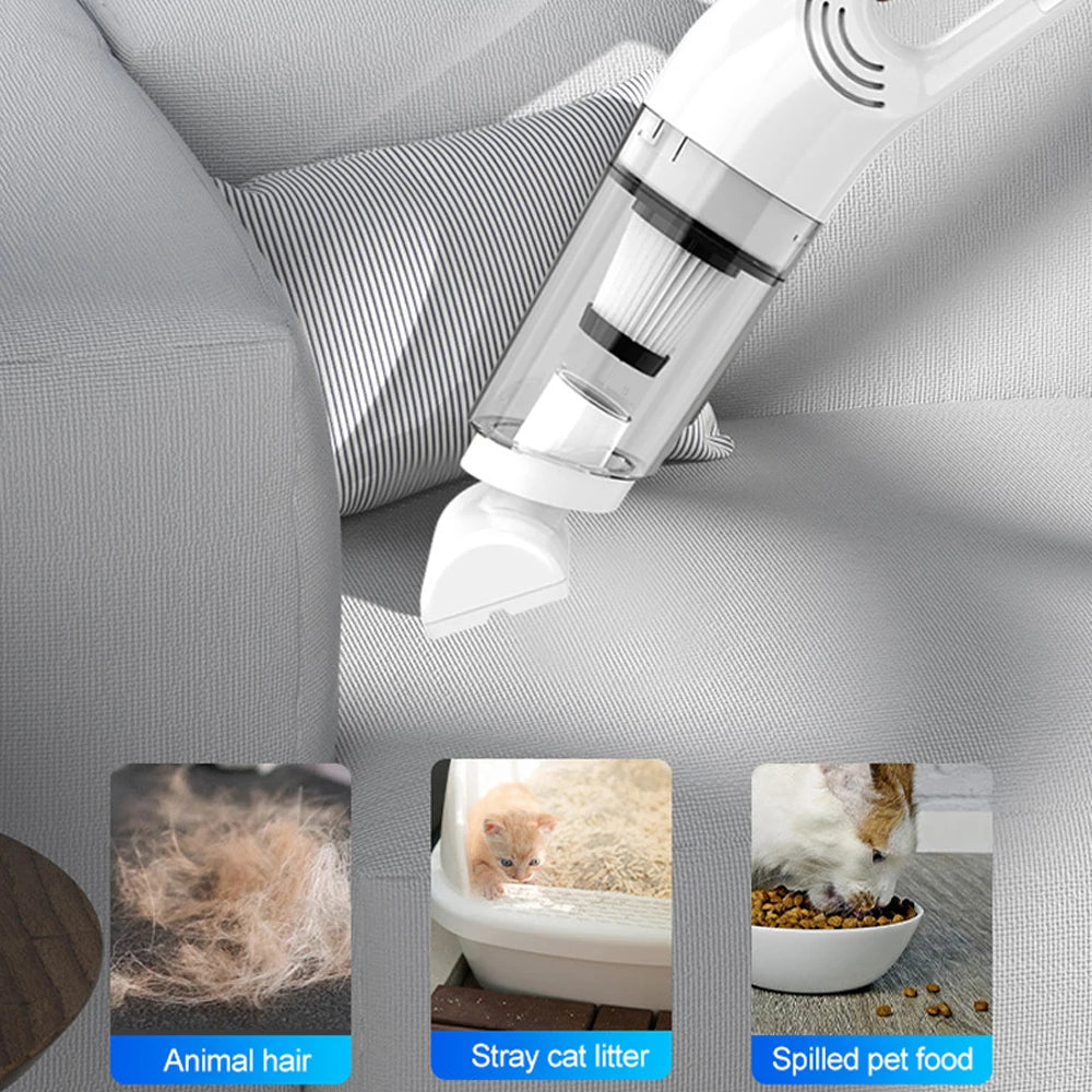 Handheld Vacuum Cleaner – Rechargeable Portable 10000PA Wireless Vacuum for Car & Home