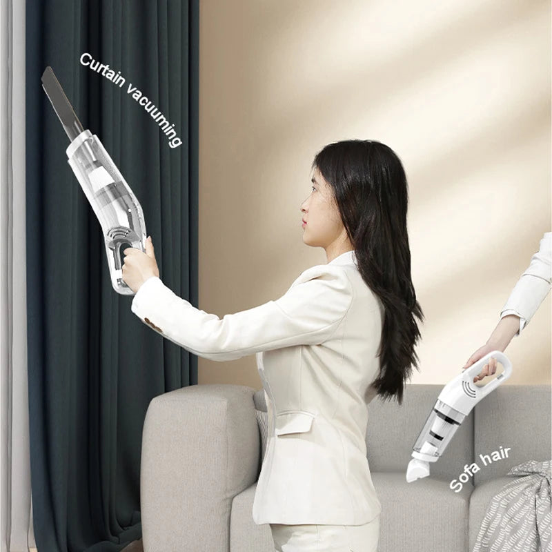 Handheld Vacuum Cleaner – Rechargeable Portable 10000PA Wireless Vacuum for Car & Home