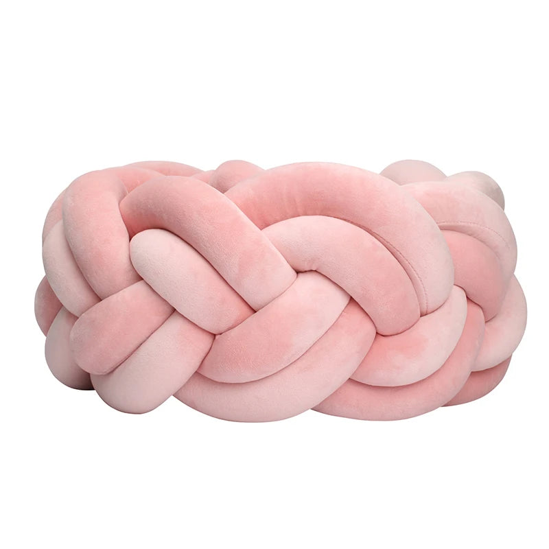 Braided Baby Crib Bumper – 300/400cm Soft Cushion Bed Protector for Newborns & Nursery Decoration