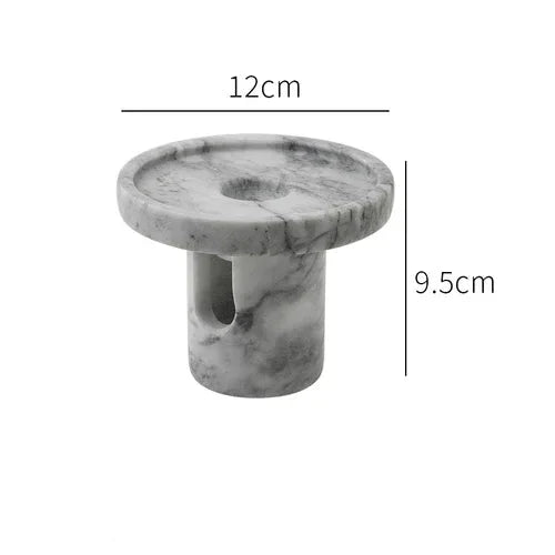 Natural Marble & Jade Wax Melt Burner - 5 Colours