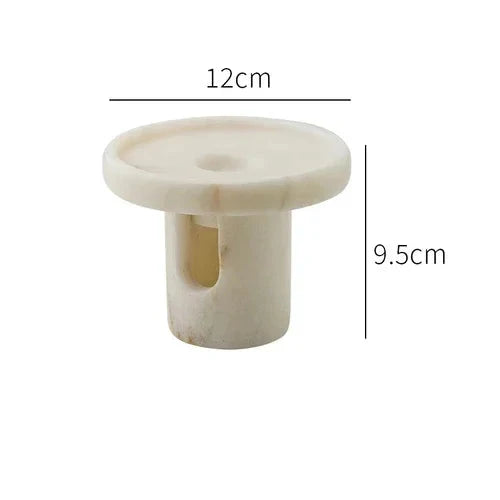 Natural Marble & Jade Wax Melt Burner - 5 Colours