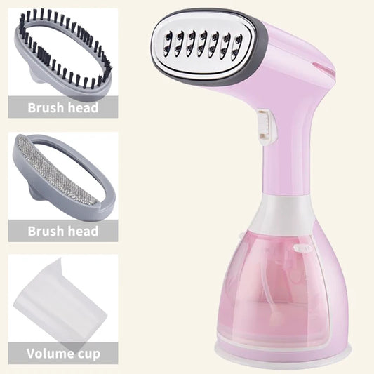 saengQ Handheld Garment Steamer – 1500W Portable Fabric Steamer with 280ml Tank & Fast Heat-Up for Clothes Ironing