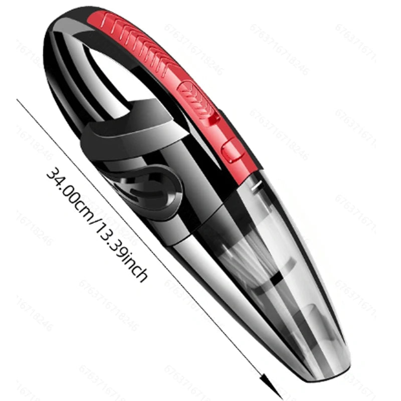 Wireless Handheld Vacuum Cleaner – Powerful Cyclone Suction, Rechargeable for Car & Home