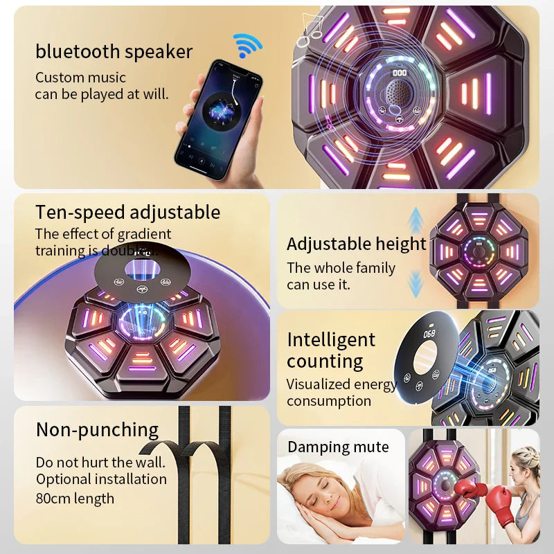 Smart Multifunctional Boxing Fitness Trainer