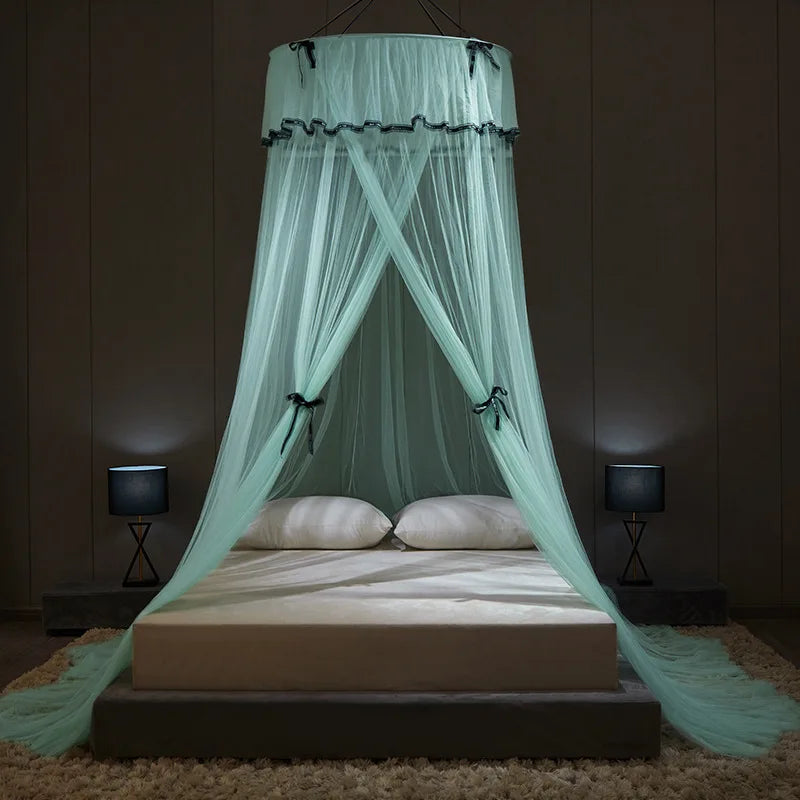 Baby Bed Canopy Mosquito Net – Hanging Crib Tulle Curtains for Nursery & Children’s Room Decor