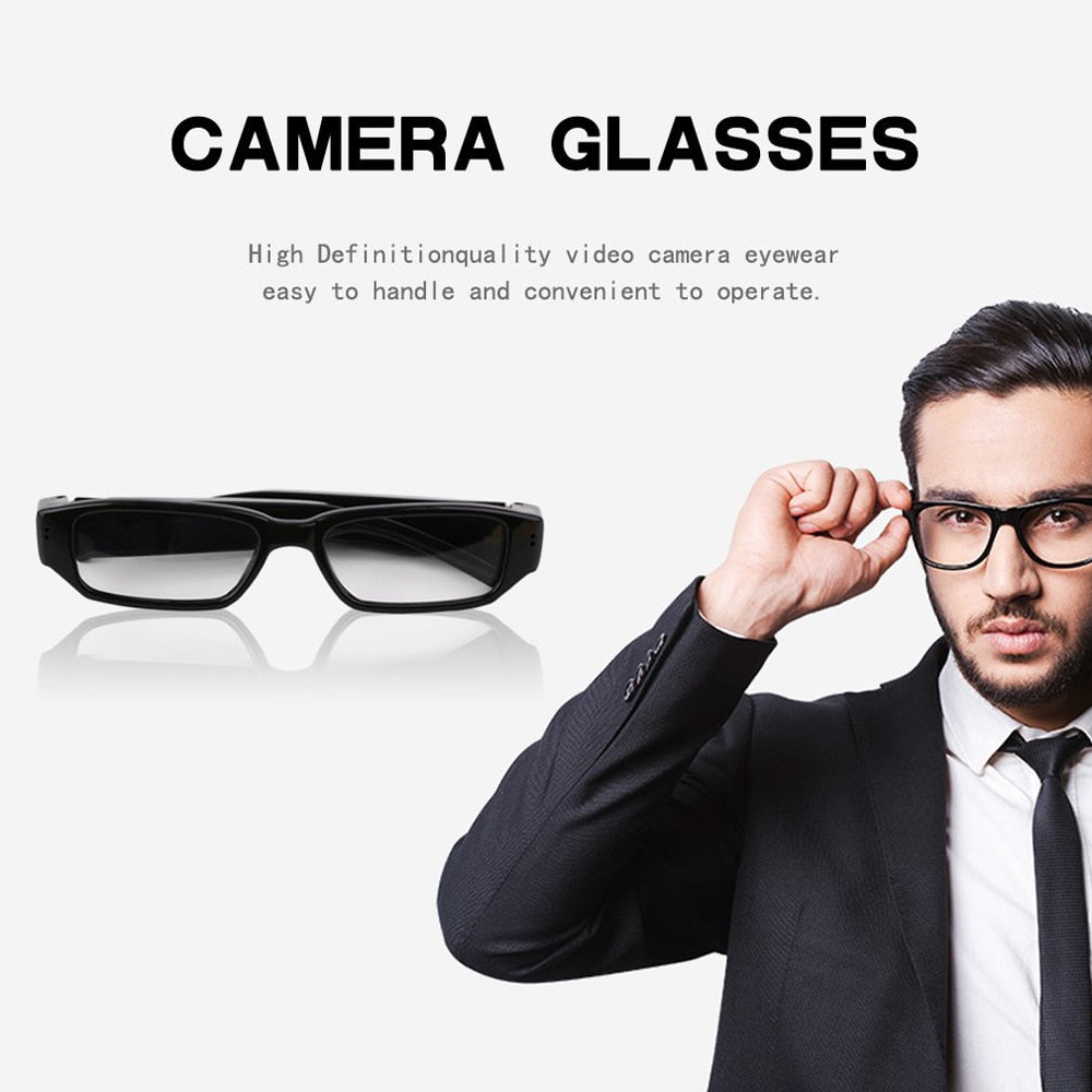 Lightweight Riding Camera Smart Glasses Video Recorder 720P HD Driving Cycling DVR Video Recorder Eyewear Camcorder