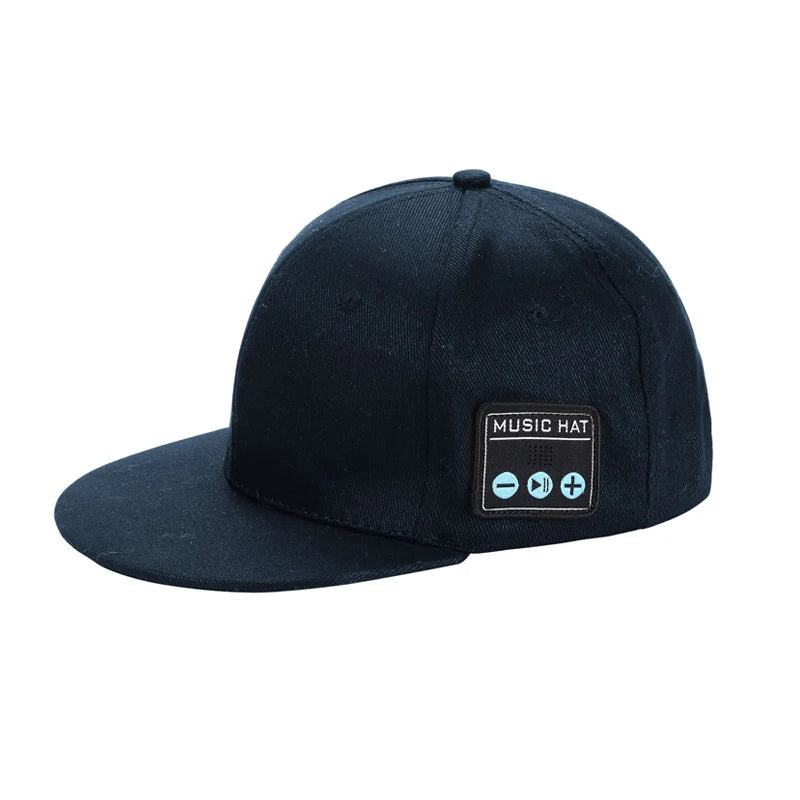 Bluetooth Music Baseball Cap – Wireless Sports Hat with Dual Speakers & Built-in Mic for Running & Outdoor Use