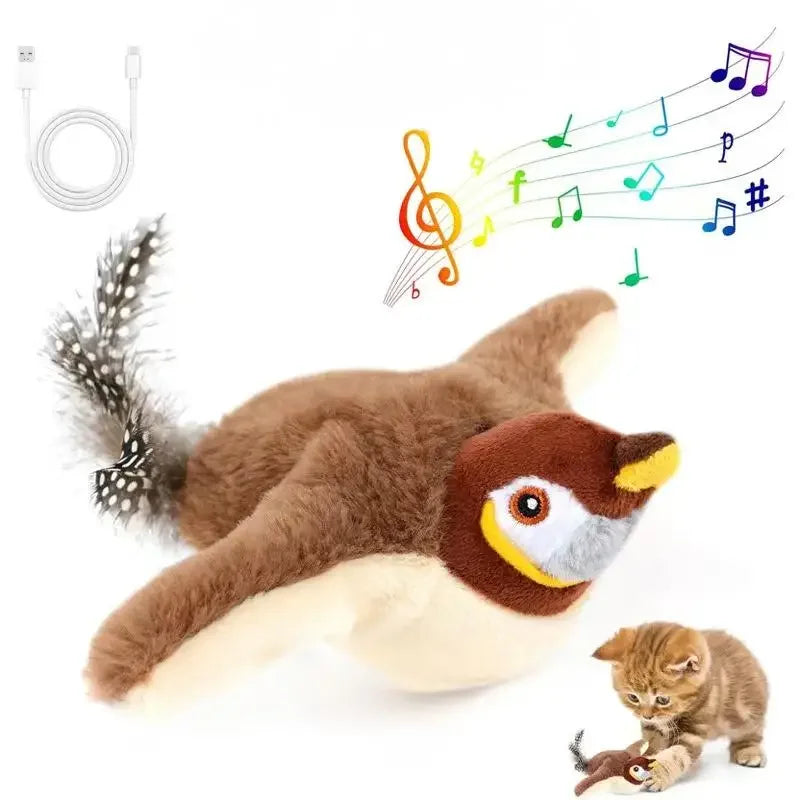 Flapping Bird Interactive Cat Toy