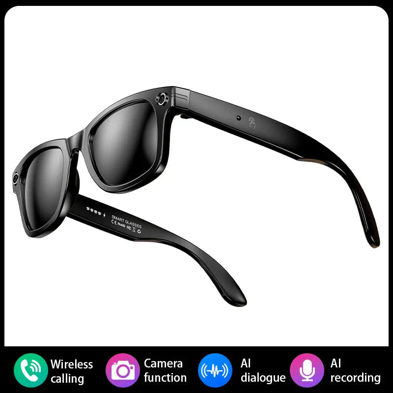 Smart Bluetooth Camera Glasses