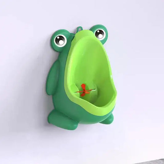 Cartoon Frog Baby Boy Urinal – Wall-Mounted Toilet Training Pot for Toddlers