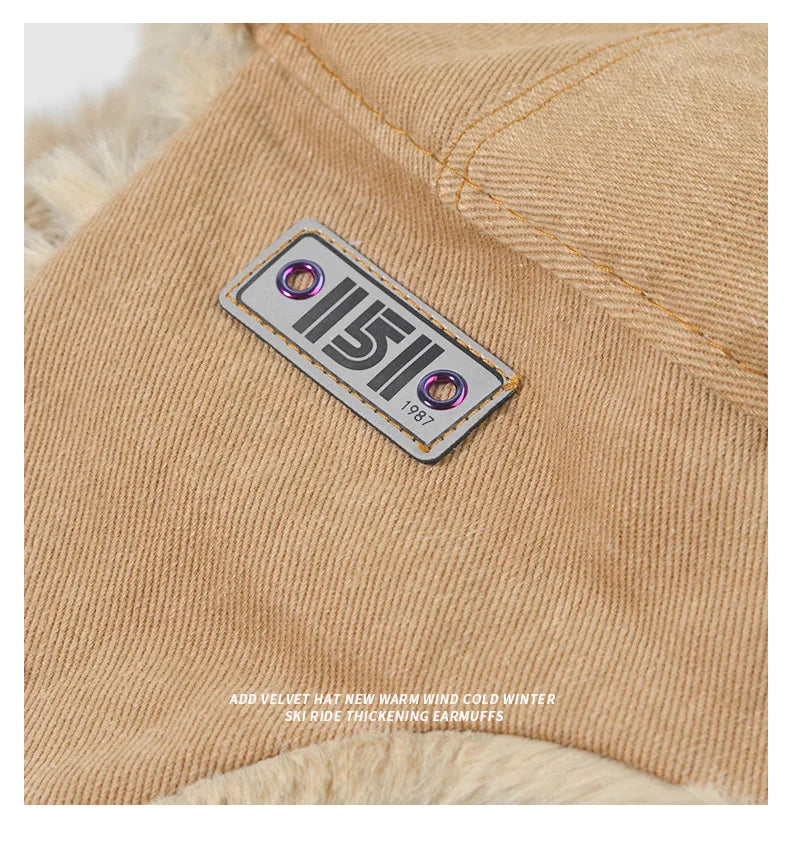 Winter Bomber Hat – Unisex Thick Fur Ushanka with Earflaps, Windproof Russian Ski Cap for Men & Women