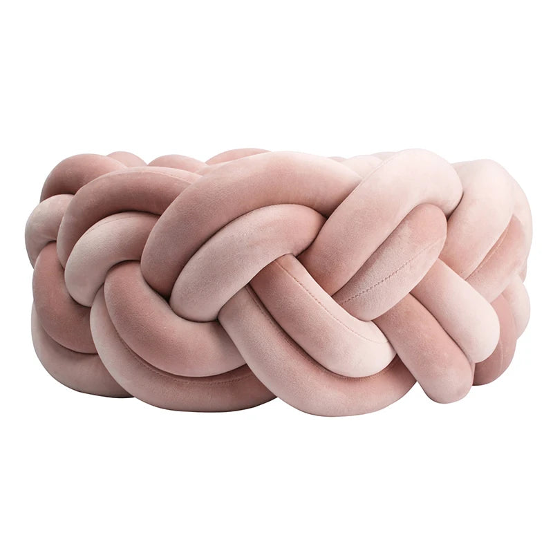 Braided Baby Crib Bumper – 300/400cm Soft Cushion Bed Protector for Newborns & Nursery Decoration