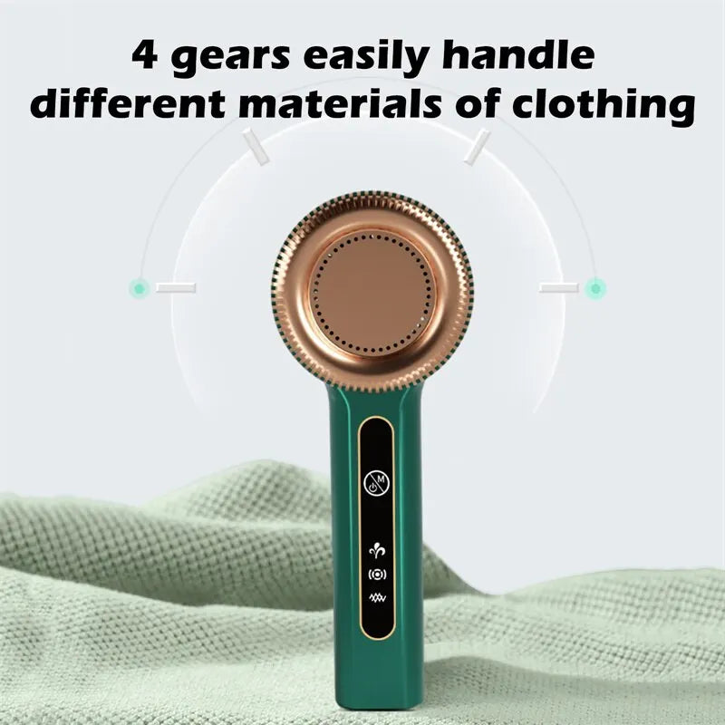 USB Rechargeable Lint Remover – Electric Clothes & Sweater Shaver for Fuzz Removal