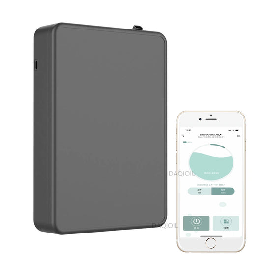 Smart Scent Air Diffuser – 500ml Professional Waterless Essential Oil Fragrance Machine for Home & Office