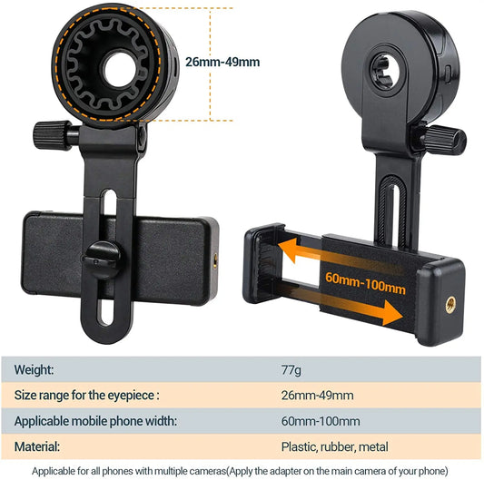 Adjustable Mobile SnapScope Connector Clip