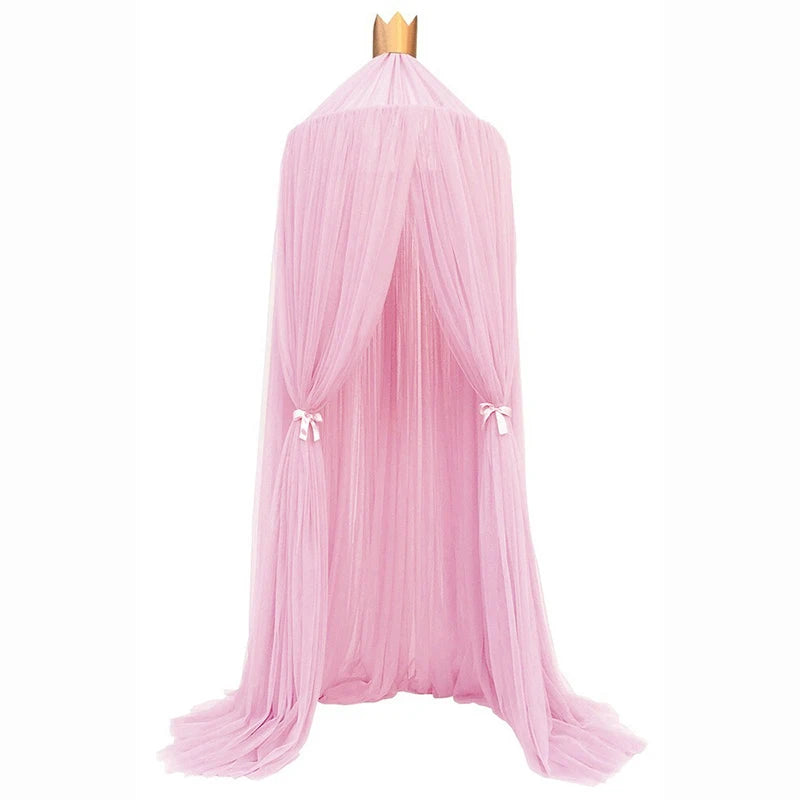 Baby Bed Canopy Mosquito Net – Hanging Crib Tulle Curtains for Nursery & Children’s Room Decor
