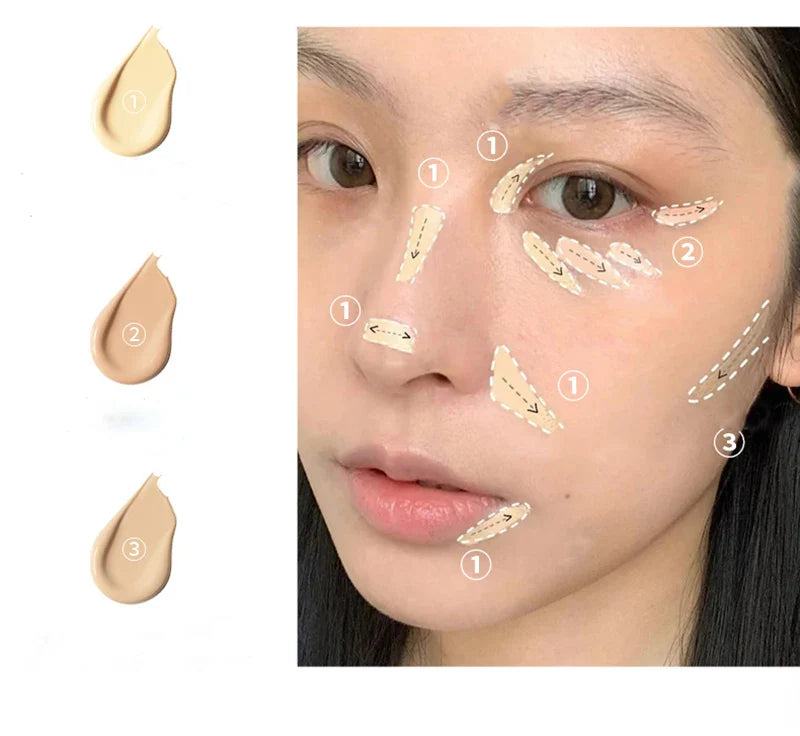 3 In 1 Colors Concealer Cream