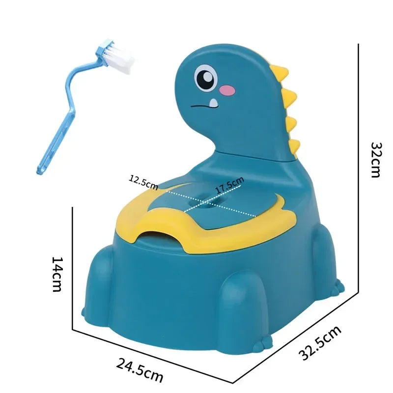 Cartoon Dinosaur Baby Potty – Thickened Toilet Training Seat for Boys & Girls
