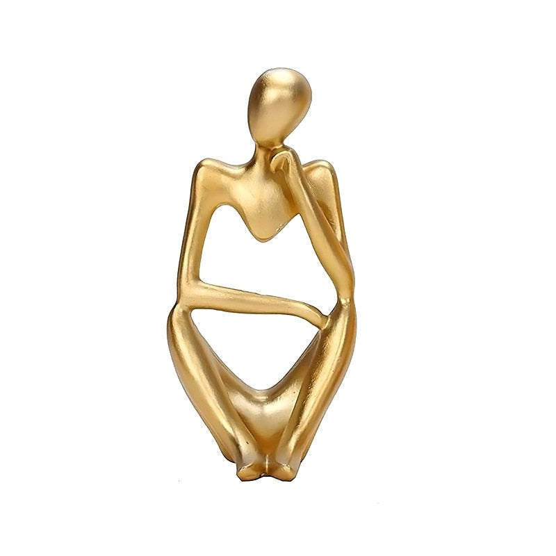 Abstract Thinker Statue