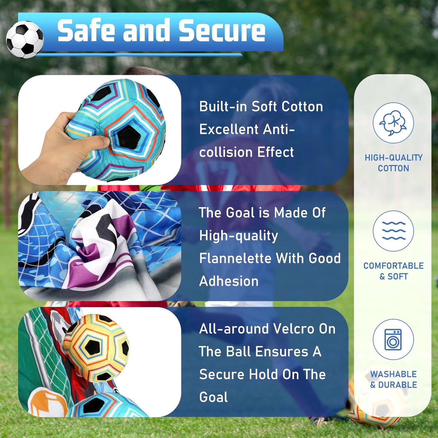 Ultimate Foldable Soccer Game Set for Kids 3-8