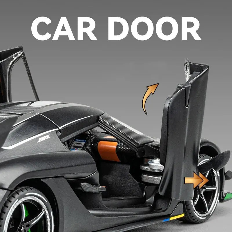 Stunning 1:24 Scale Pagani Alloy Supercar Model