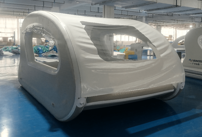 AquaCat: Electric Pontoon Boat, PVC DWF Catamaran