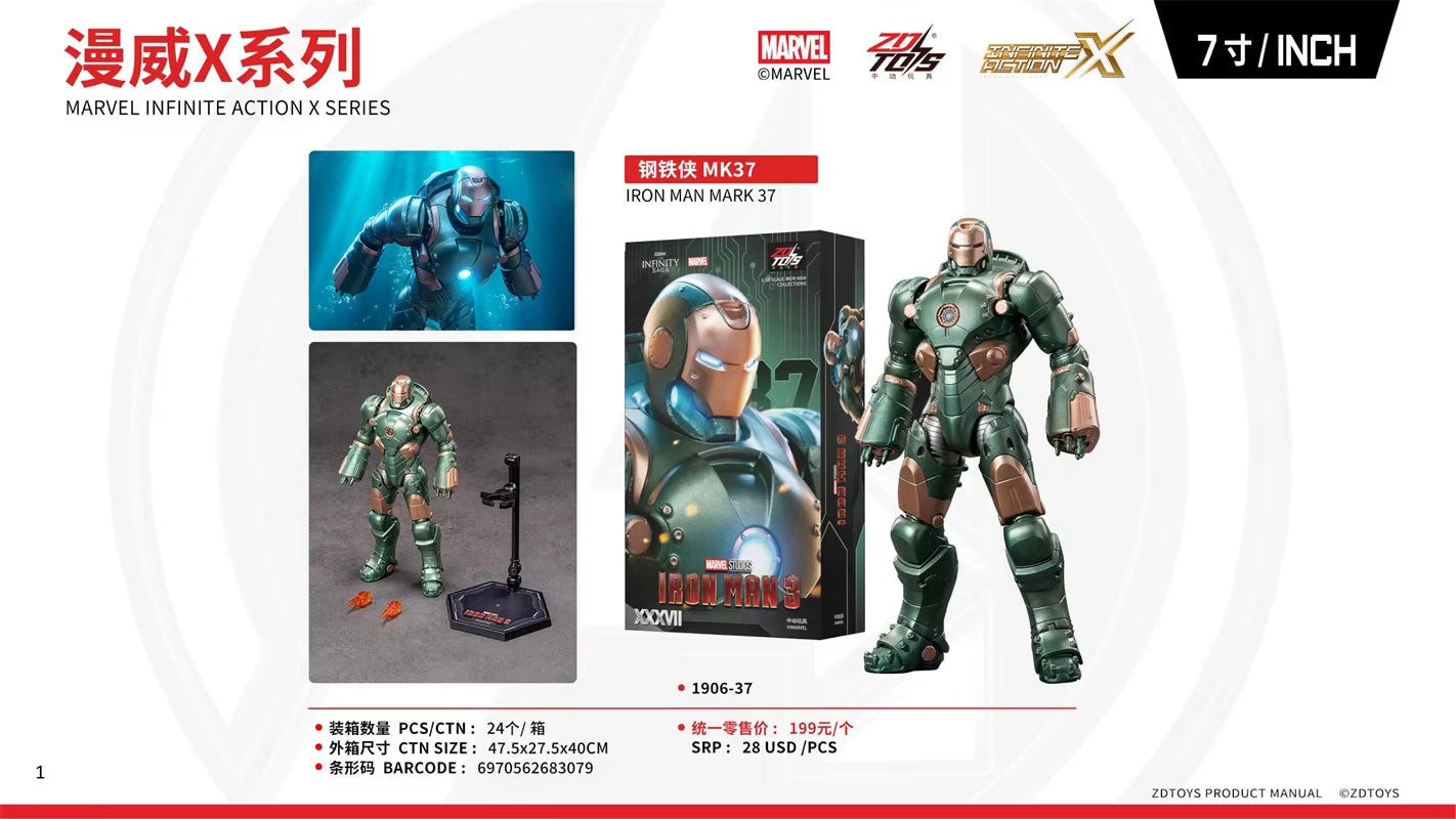 Original Iron Man Hammerhead Patriot War Machine Legends Avengers Action Figure
