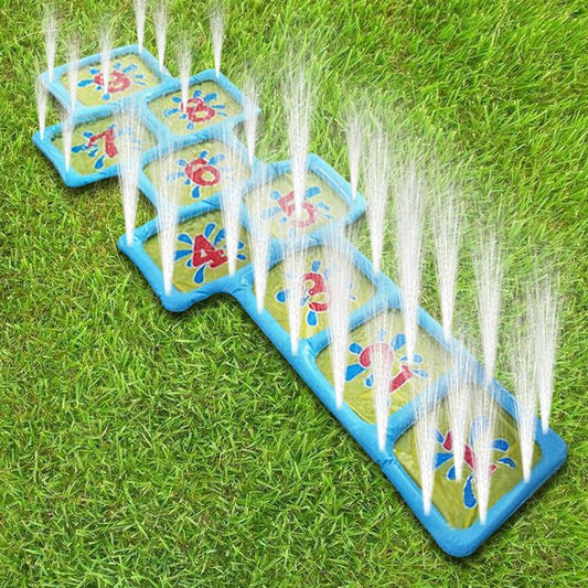 Backyard Hopscotch Water Sprinkler