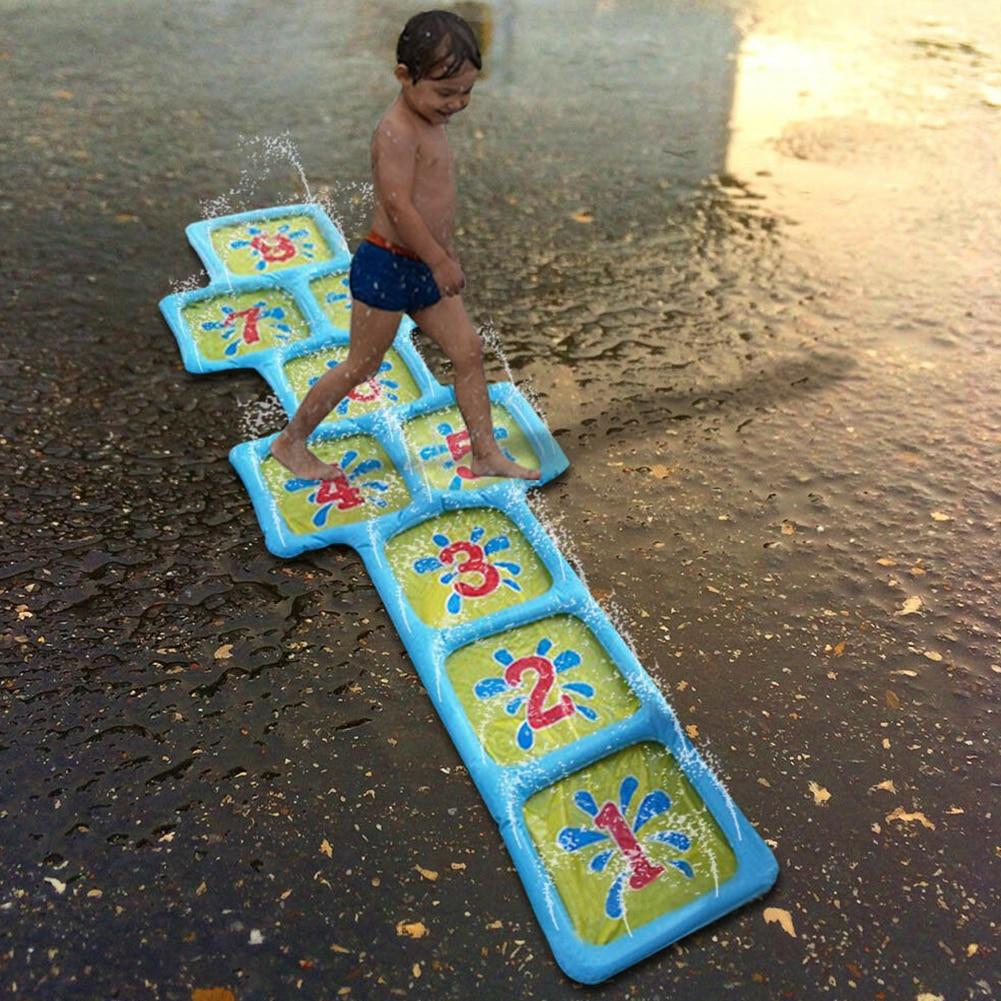 Backyard Hopscotch Water Sprinkler