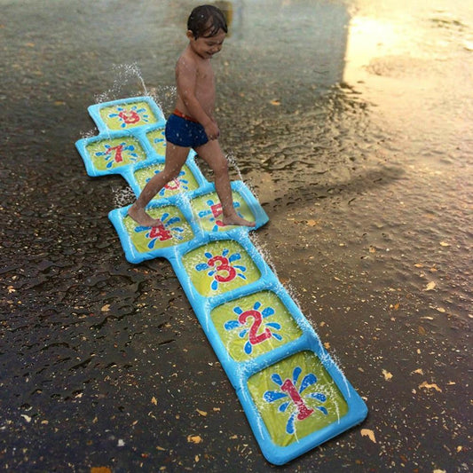 Backyard Hopscotch Water Sprinkler