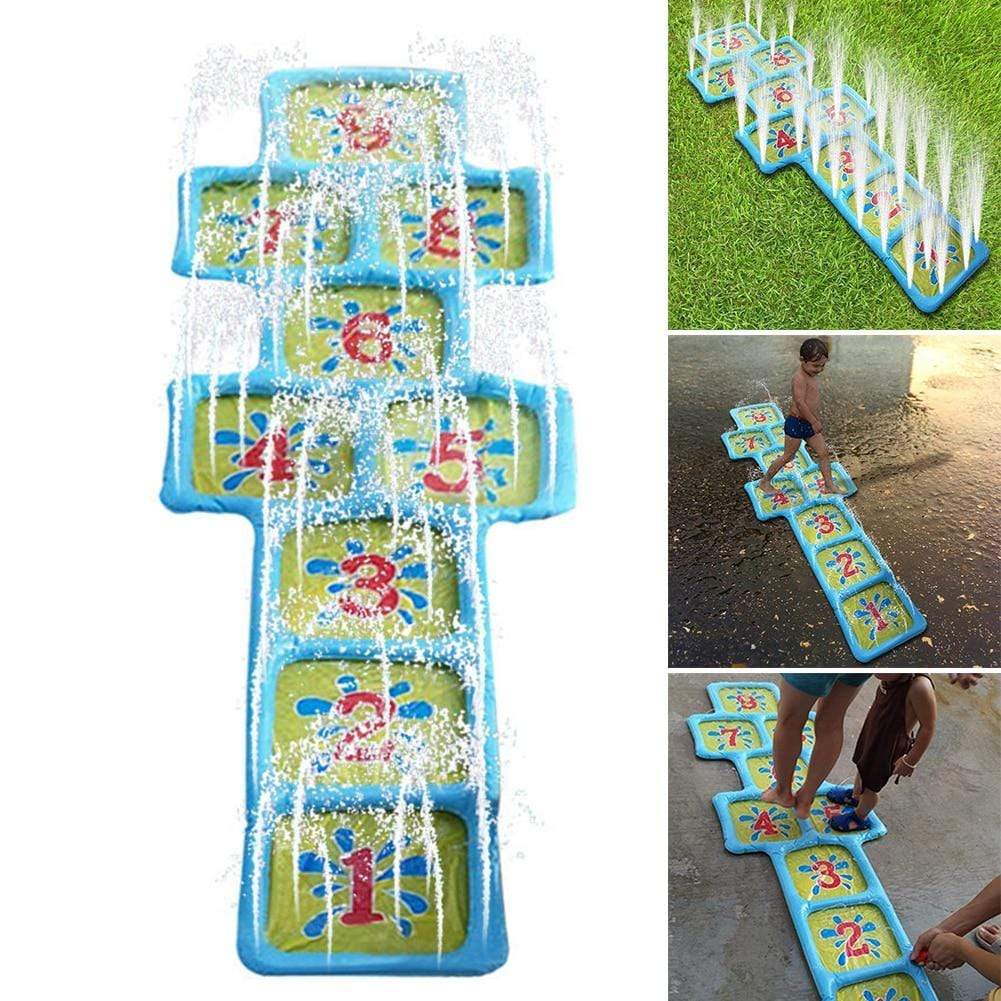 Backyard Hopscotch Water Sprinkler