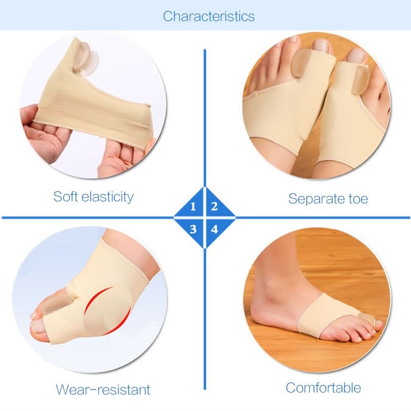 Big Toe Separator & Support Cover (Pair)