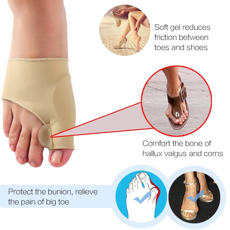 Big Toe Separator & Support Cover (Pair)
