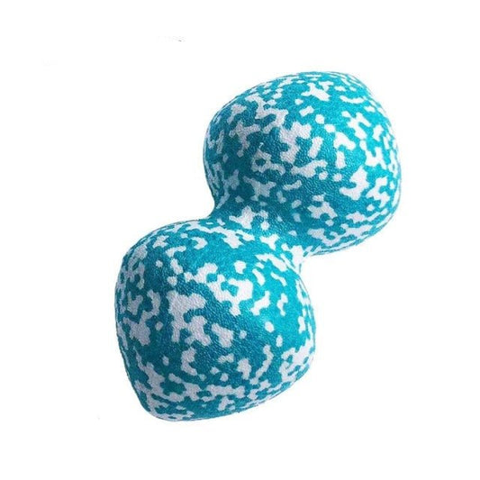 Blue/White Peanut Massage Ball (16cm x 8cm)
