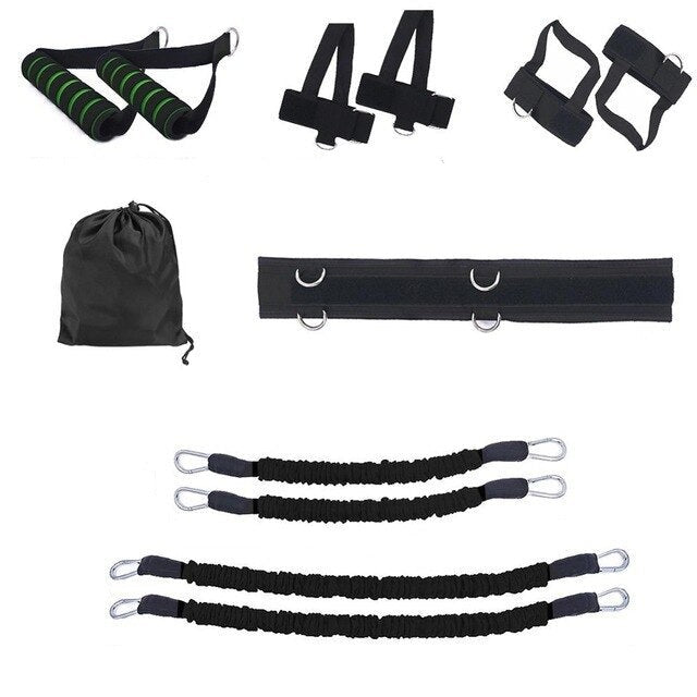 Boxing Exercise Belt & Resistance Band Set