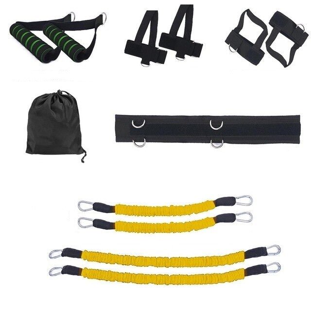 Boxing Exercise Belt & Resistance Band Set