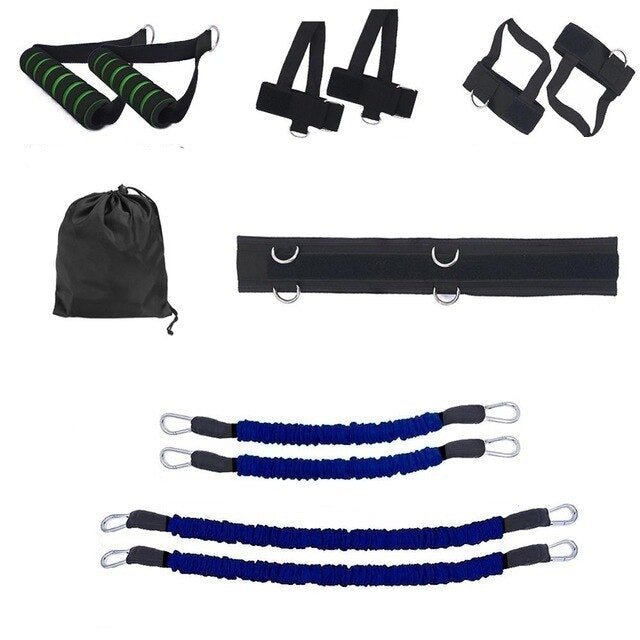 Boxing Exercise Belt & Resistance Band Set
