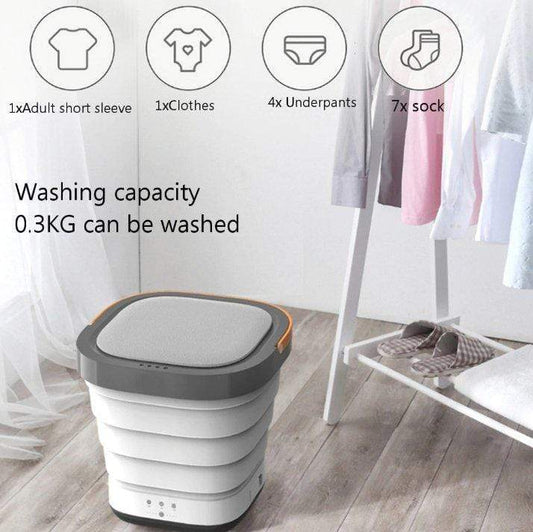 BucketWash - Turbo Folding Washing Machine Bucket