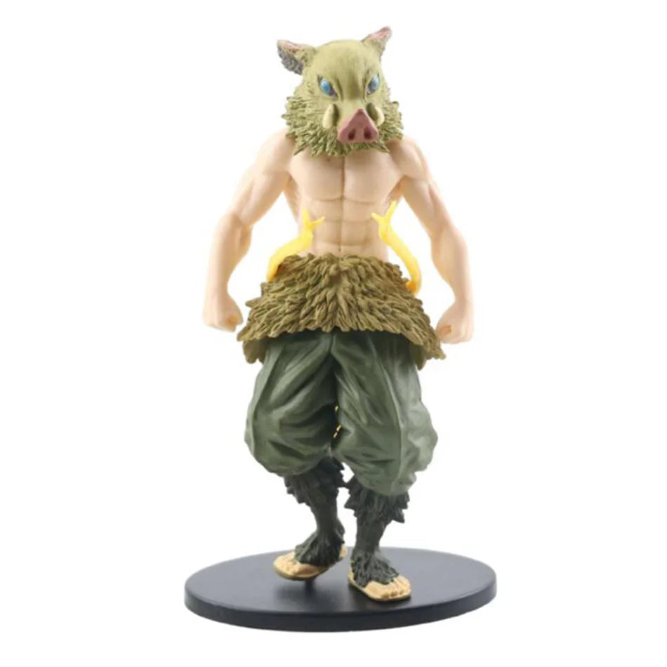 Demon Slayer: Kimetsu No Yaiba PVC Action Figures - Collectible Kamado Tanjirou, Agatsuma Zenitsu & Nezuko Warrior Models