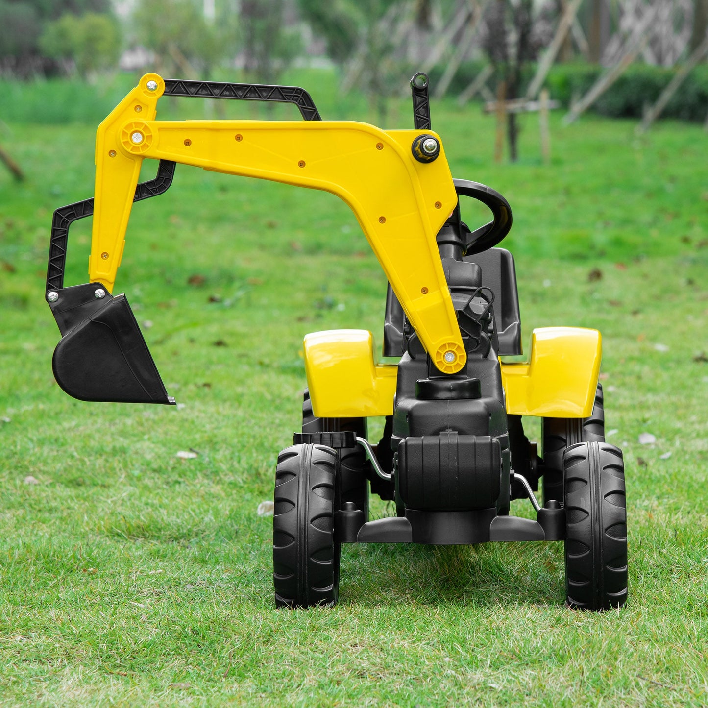 Pedal Power Kids' Ride-On Digger