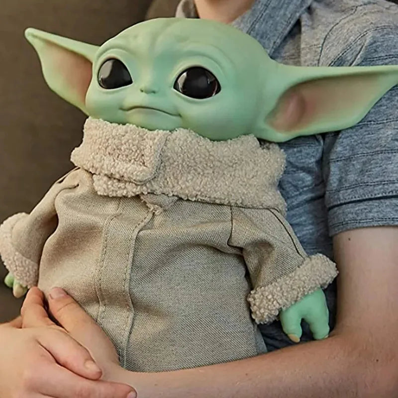 28Cm Baby Yoda Action Figure Toy Model Dolls For Boy Girls Collection Gifts