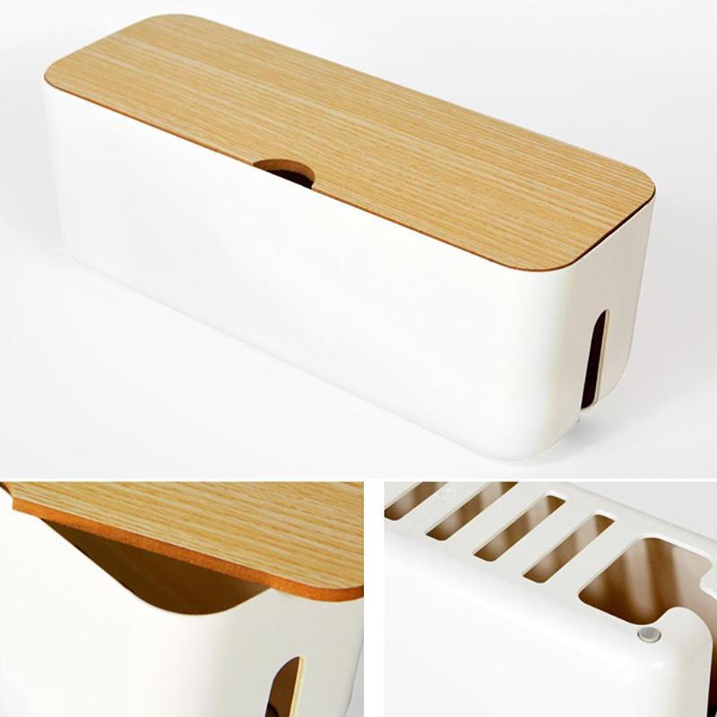 Cable Storage Box Power Strip Wire Case