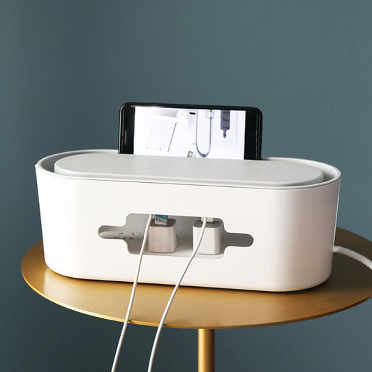 Cable Storage Box Power Strip Wire Case