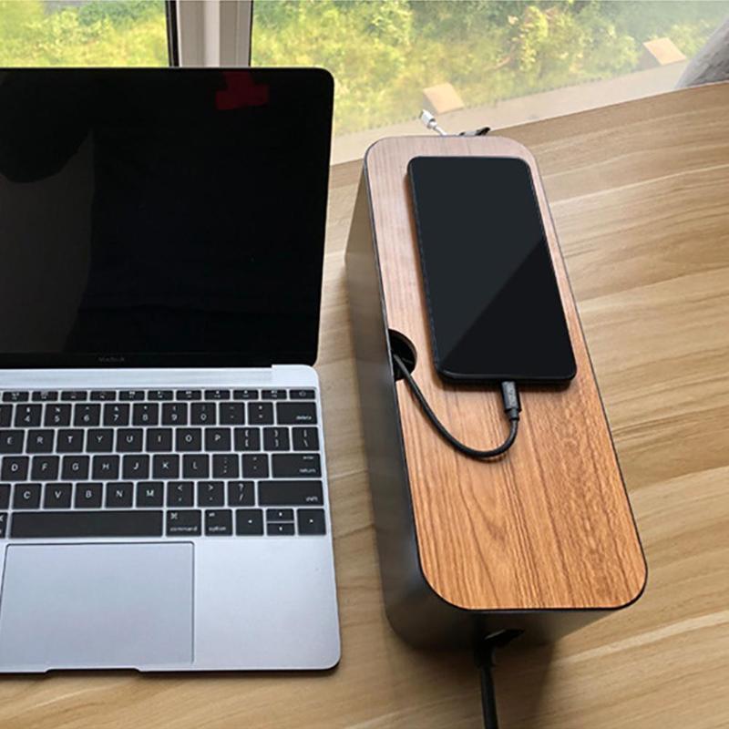 Cable Storage Box Power Strip Wire Case