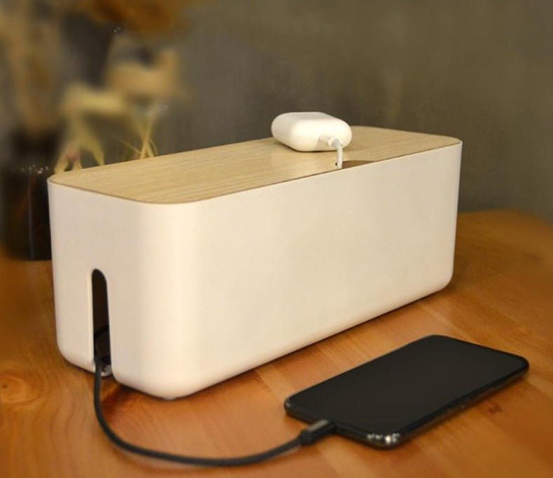 Cable Storage Box Power Strip Wire Case