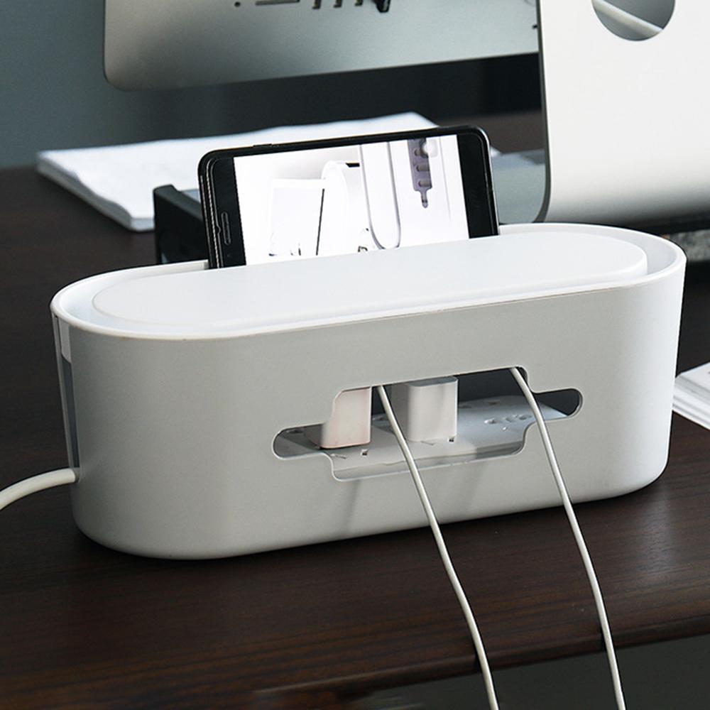 Cable Storage Box Power Strip Wire Case