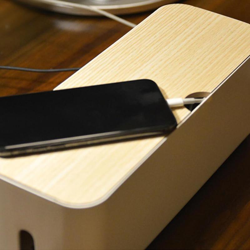 Cable Storage Box Power Strip Wire Case