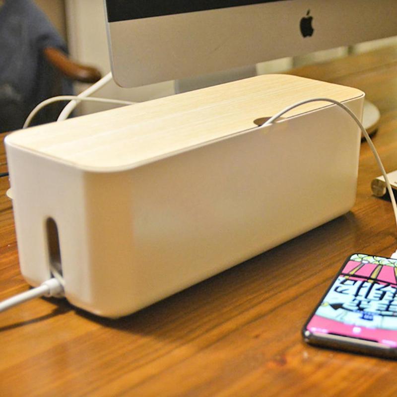 Cable Storage Box Power Strip Wire Case