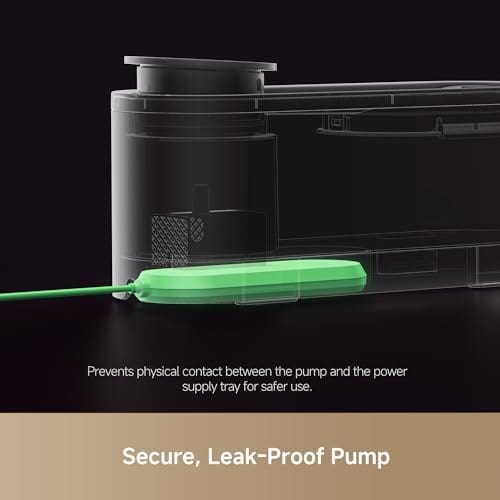 Cat Water Fountain with Quiet Pump and 3 Water Flow Modes