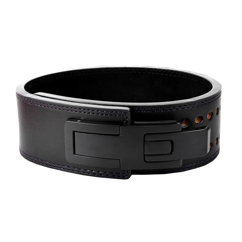 Cowhide Wide Weightlifting Belt